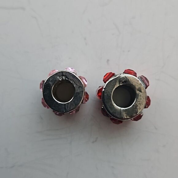 Chamilia Authentic Glass Charm Red & Pink - Picture 7 of 16